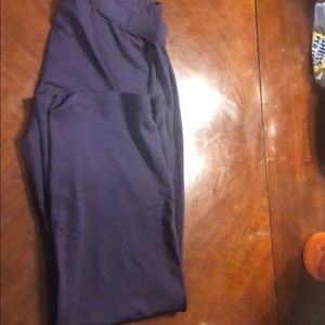 Purple workout pants